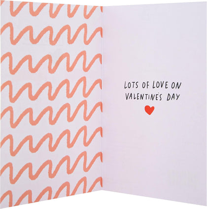 Contemporary Dogs Design Husband Valentine's Day Card