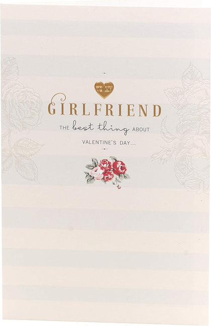 Girlfriend Best Thing Valentine's Day Card