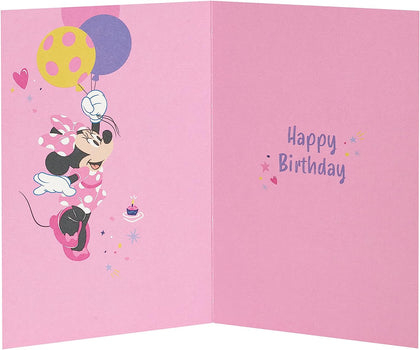 Cute Design Disney Minnie Mouse 2nd Birthday Card