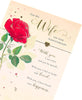 Traditional Wedding Heartfelt Verse Wife Anniversary Card