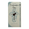 Boy On Your First Confirmation Religious Dove Design Gift Money Wallet Card