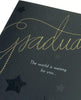 Stylish Design University Graduation Congratulations Card