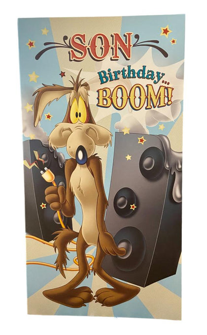 Looney Tunes Son Birthday Boom Card Funny