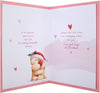 Cute Forever Friends Wreath and Heart Design Boxed Christmas Card for Someone Special