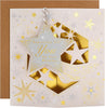 3D Design with Hanging Star Attachment Birthday Card