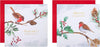 Traditional Robin Designs Pack of 16 Charity Christmas Card