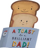 3D Toast Design Father's Day Card