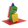 3D Pop-Up Dinosaur Design Birthday Card