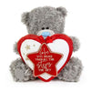 Me to You Bear 9" Padded Heart & Tag Love Verse Official Collection