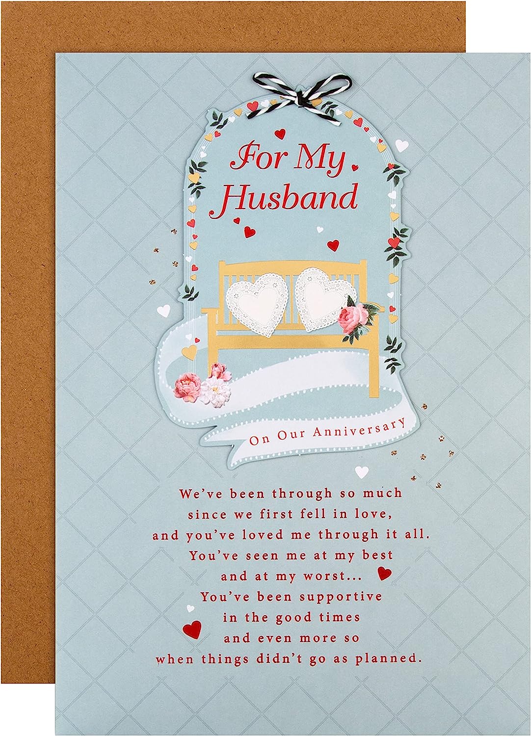 First wedding anniversary hot sale cards for husband