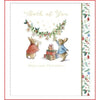 Peter Rabbit Both of You Christmas Card