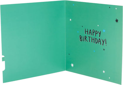 Interactive Rock 'em Sock 'em Design Son Birthday Card