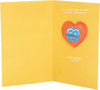 Pop-Up Heart Design Anniversary Card