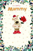 Boofle with Flower Mammy Christmas Card