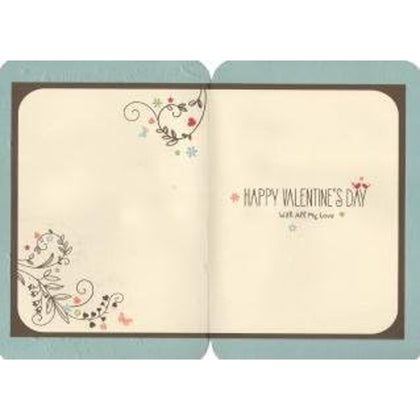 One I Love Valentine, Valentine Card