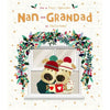 Boofles in Window Nan and Grandad Christmas Card