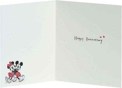 Disney Mickey & Minnie Mouse Design Anniversary Card