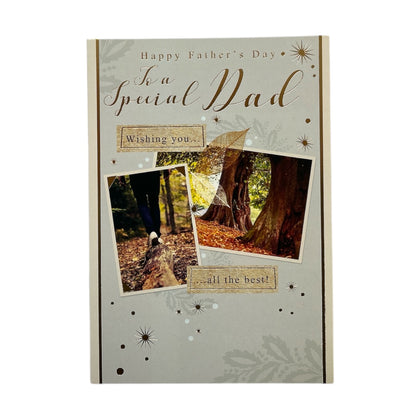 To A Special Dad Photographic Forest Design Father's Day Card