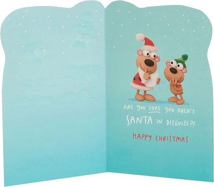 Funny Design Grandad Christmas Card