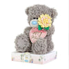 Tatty Teddy 'No.1 Mum' Plush Bear On Gift Plinth 15cm Official Mother's Day Collection