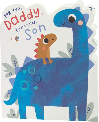 Adorable Design from Your Son Daddy Father's Day Card