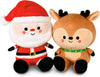 Better Together Santa and Reindeer Pair Set of 2, Christmas Best Friend