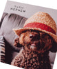 Dog & Hat Design Nephew Birthday Card