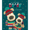 Boofles with Woolen Hats Daddy Christmas Card