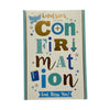 For Godson On Your Confirmation Bold Lettering Design Religious Greeting Card