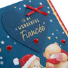 Cute Forever Friends Winter Love Design Boxed Christmas Card for Fiancée