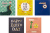 Multipack of 20 Birthday Cards in 20 Contemporary Designs