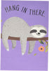 Cute 'State of Kind' Sloth Design General Support Open Blank Card