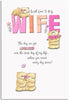 Forever Friends Wife Anniversary Card