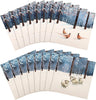 Traditional Winter Scene Designs, Pack of 16 Boxed Christmas Cards