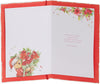 Disney Winnie the Pooh Bouquet Design Wife Christmas Card