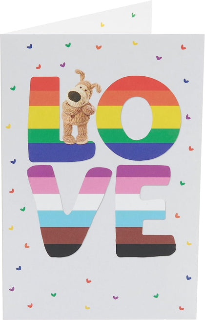 Boofle Cute Design Celebrate Pride Card