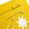 Contemporary Stars and Planets Design Grandson Birthday Card