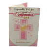 Especially For You Girl Dove And Cross Pink Design Confirmation Religious Greeting Card