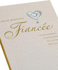 Romantic Design Fiancée Birthday Card