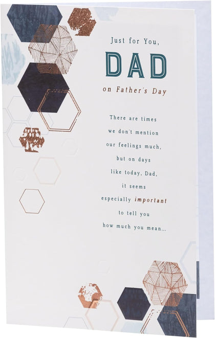 Heartfelt Design Dad Father's Day Card