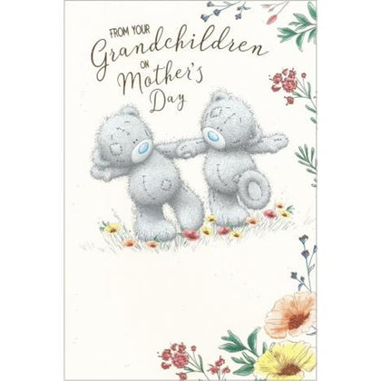 Bears Holding Hands From Your Grandchildren Mother's Day Card