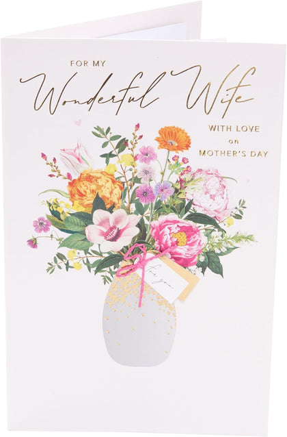 Loving Design Wife Mother's Day Card