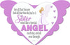 SISTER Angel Heart Design Plaque