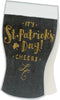 Guinness Shaped Design It's St Patrick's Day! Quality Greetings Card