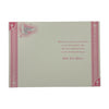 For Daughter Dove Pink Design Confirmation Religious Greeting Card