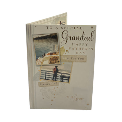 To A Special Grandad Photographic Scenery Design Father's Day Card