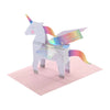 3D Pop-Up Unicorn Design Birthday Card