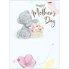 Bear With Basket Of Flowers Mother's Day Card