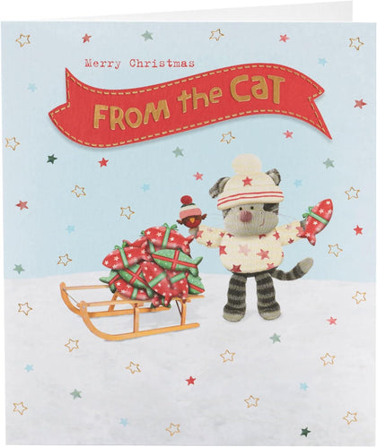 Boofle Cute Design From the Cat Christmas Card