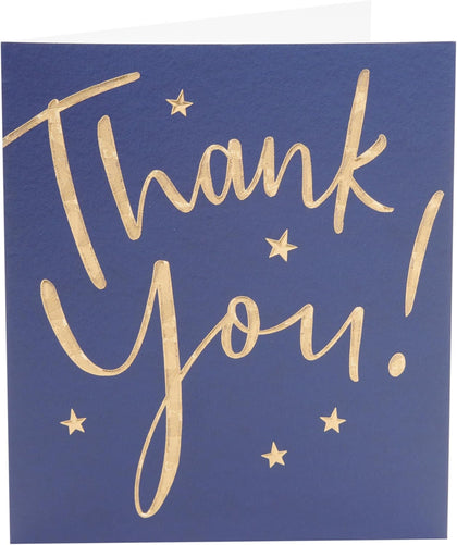 Gold Design Thank You/Teacher Appreciation Card